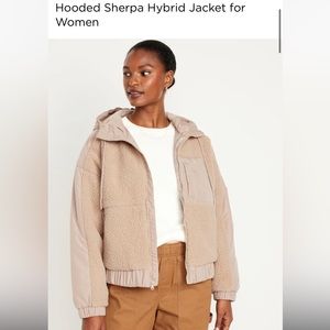 OLD NAVY SHERPA JACKET